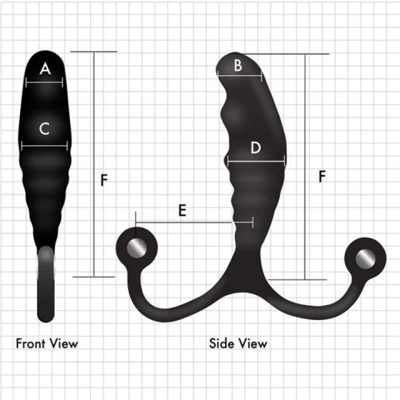 Aneros MGX Syn Trident prosztata dildó