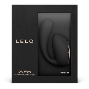 Lelo Ida Wave vibrátor (fekete) (APP-os)