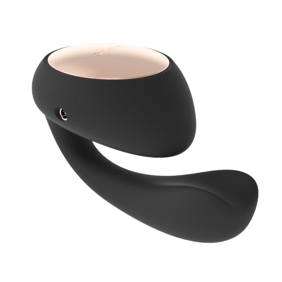 Lelo Ida Wave vibrátor (fekete) (APP-os)