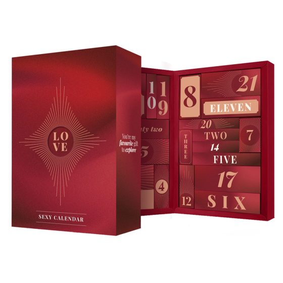 Dream Toys Sexy Calendar - adventi naptár 2025 (24 db-os készlet)
