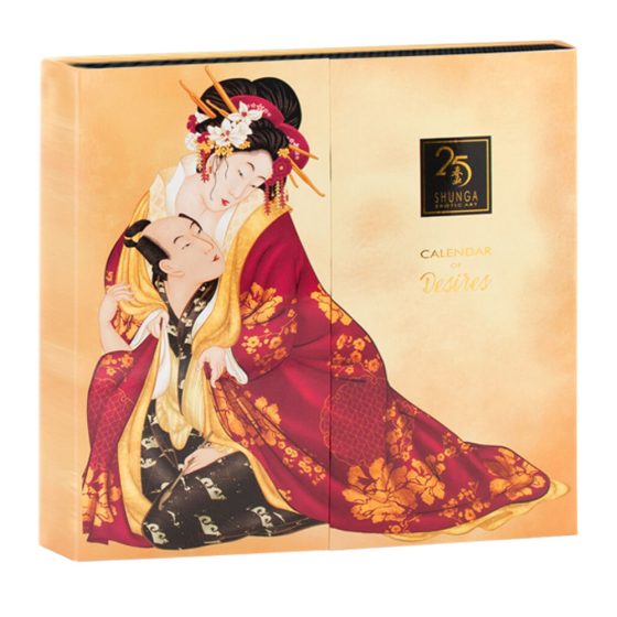 Shunga Calendar of Desires - exkluzív adventi naptár (25 db-os készlet)