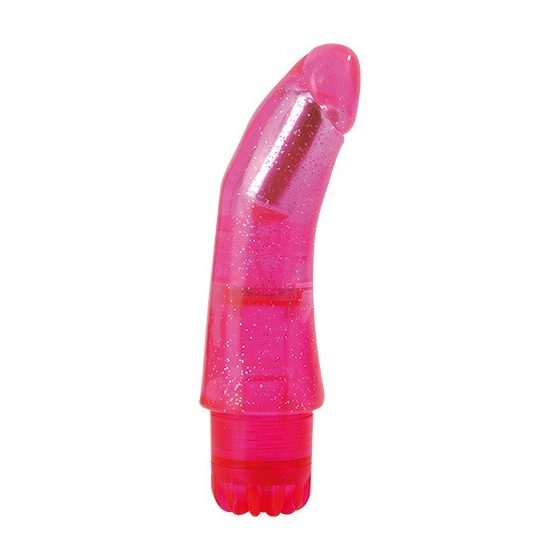 Jammy Jelly Trendy Glitter vibrátor (rózsaszín)
