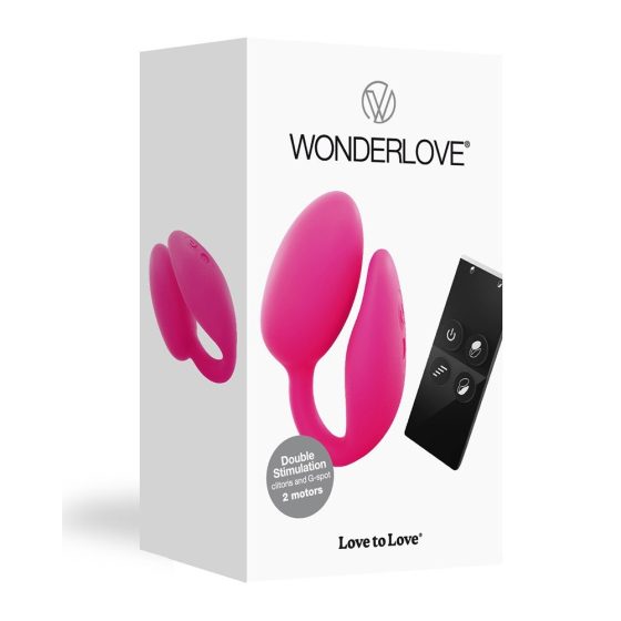 Love To Love Wonderlove páros vibrátor, távirányítóval