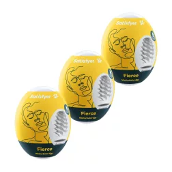 Satisfyer Egg Fierce mini maszturbátor (3 db-os szett)