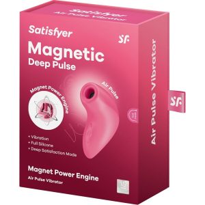 Satisfyer Magnetic Deep Pulse léghullámos csiklóizgató (pink)