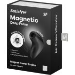   Satisfyer Magnetic Deep Pulse léghullámos csiklóizgató (fekete)