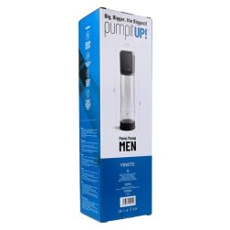   Pump It Up! automatikus, akkumulátoros péniszpumpa LED kijelzővel