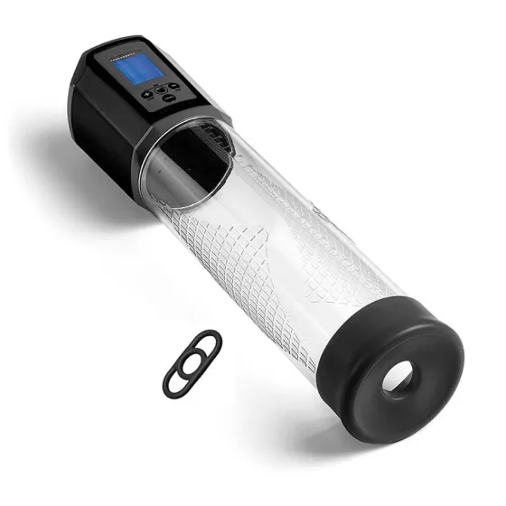 Pump It Up! automatikus, akkumulátoros péniszpumpa LCD kijelzővel