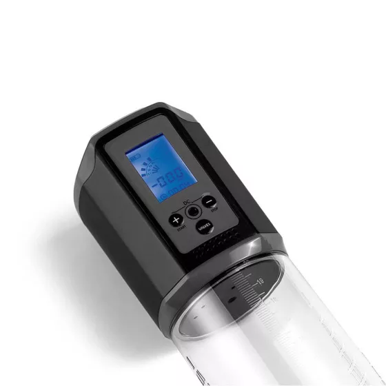 Pump It Up! automatikus, akkumulátoros péniszpumpa LCD kijelzővel