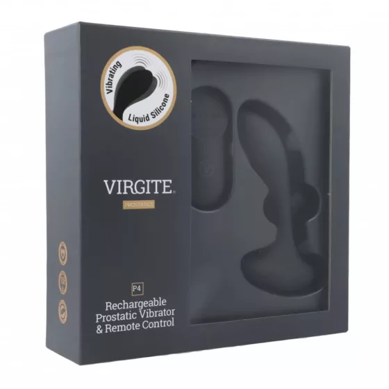 Virgite – P4 szilikon prosztatavibrátor távirányítóval