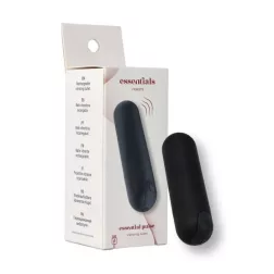   Virgite Essentials – Pulse akkumulátoros minivibrátor (fekete)