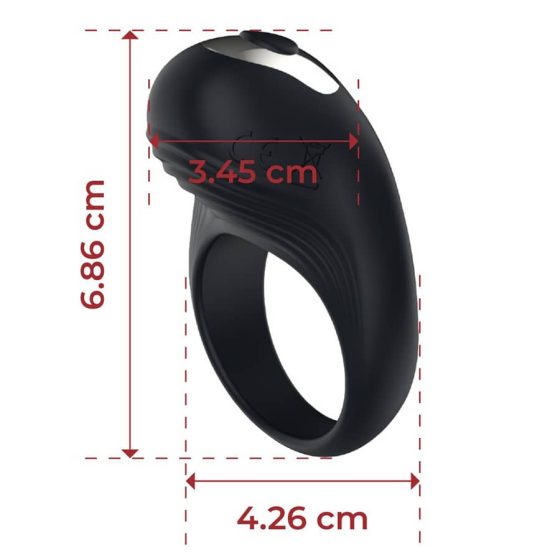 Pretty Love Thimble vibrációs péniszgyűrű