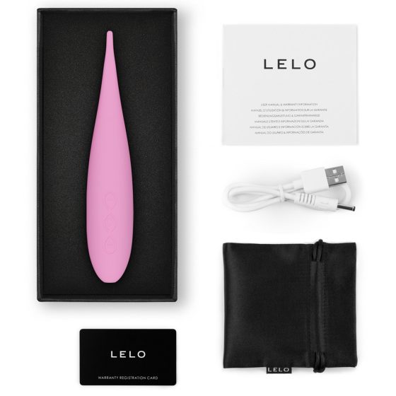 Lelo Dot Travel fókusz típusú csiklóizgató vibrátor (pink)