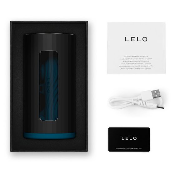 Lelo F1s V2 szónikus maszturbátor (APP-os) (kék betéttel)