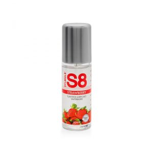 S8 vízbázisú síkosító, eper aromával (125 ml)