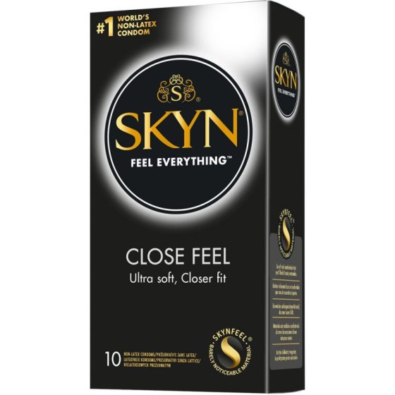 Skyn Close feel 10 db latex mentes, kisebb méretű óvszer