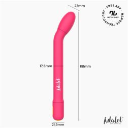 Adalet Gently okos G-pont vibrátor (pink) (APP-os)
