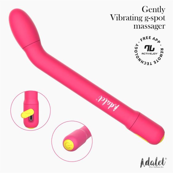 Adalet Gently okos G-pont vibrátor (pink) (APP-os)