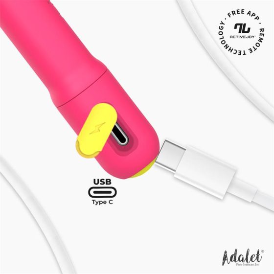 Adalet Gently okos G-pont vibrátor (pink) (APP-os)
