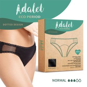 Adalet Gaia menstruációs bugyi, átlagos nedvszívó képességgel