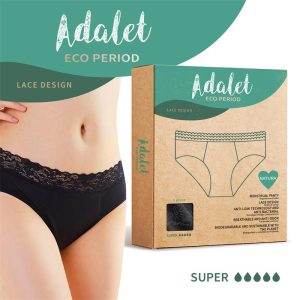 Adalet Natura menstruációs bugyi, szuper erős nedvszívó képességgel