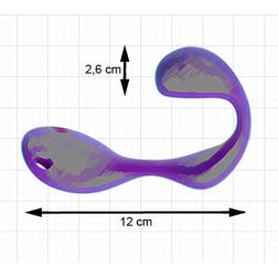 Adrien Lastic Mr. Hook hordható vibrátor