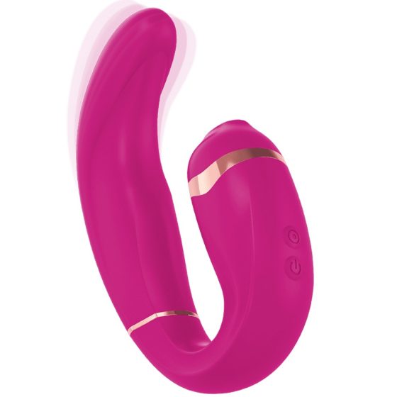 Adrien Lastic My G g-pont vibrátor, léghullámos csiklóizgatóval (lila)