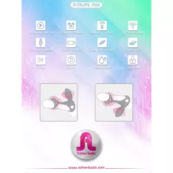   Adrien Lastic Gladiator F vibrációs péniszhám, távirányítóval