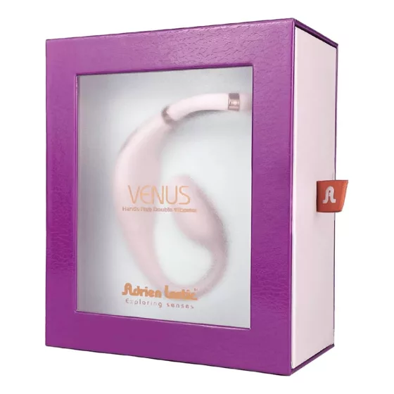 Adrien Lastic Venus - okos G-pont és csikló vibrátor (pink) (APP-os)