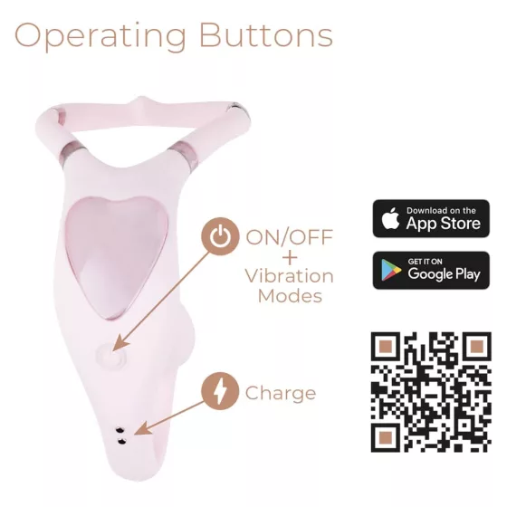Adrien Lastic Venus - okos G-pont és csikló vibrátor (pink) (APP-os)