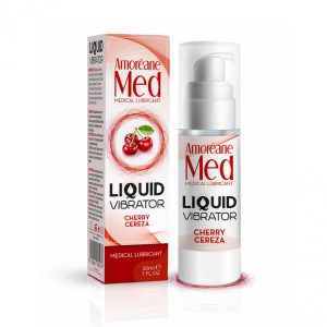 Amoréane Liquid Vibrator - csikló stimuláló gél hölgyeknek, cseresznye illattal (30 ml) Amoréane Liquid Vibrator - csikló stimuláló gél hölgyeknek, cseresznye illattal (30 ml)