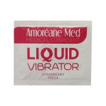   Amoréane Liquid Vibrator stimuláló gél hölgyeknek, eper illattal (2 ml-es, tasakos)