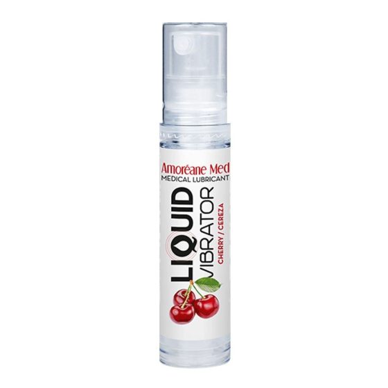 Amoréane Liquid Vibrator - csikló stimuláló gél hölgyeknek, cseresznye illattal (10 ml)