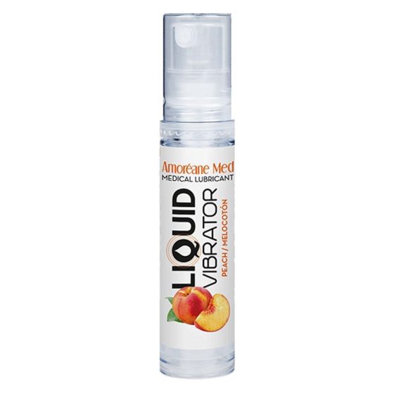 Amoréane Liquid Vibrator - csikló stimuláló gél hölgyeknek, barack illattal (10 ml) Amoréane Liquid Vibrator - csikló stimuláló gél hölgyeknek, barack illattal (10 ml)