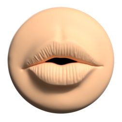   Alive Shot mini maszturbátor, száj nyílással (világos bőrszín)