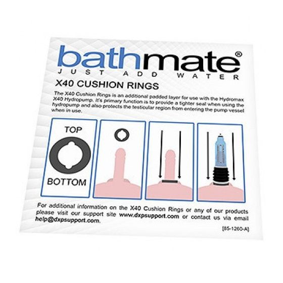 Bathmate Hydromax 9 (X40) párnázott talp