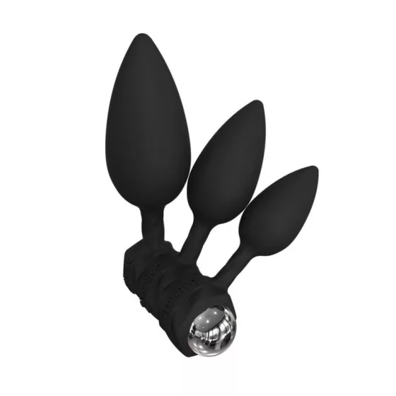 Bathmate Anal Training Plugs Vibe 3 db-os anál vibrátor készlet