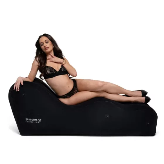 Bedroom Fantasies – The Lounger - Felfújható szexzsámoly rögzítési lehetőséggel