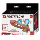  Pretty Love Tyronn herehámos pénisztoldó, felfújódó légkamrával (16 cm)