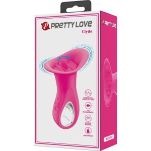 Pretty Love Clyde nyelvecskés csiklóizgató vibrációval