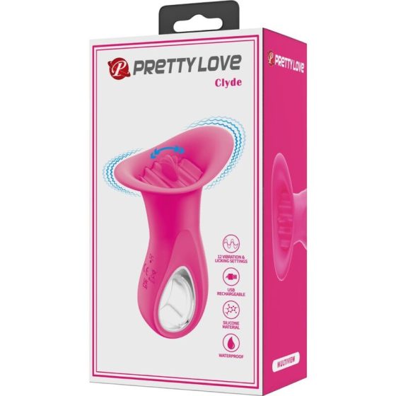 Pretty Love Clyde nyelvecskés csiklóizgató vibrációval