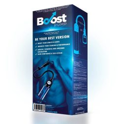   Boost PSX03 kétujjas péniszpumpa, nyomásmérővel (áttetsző)