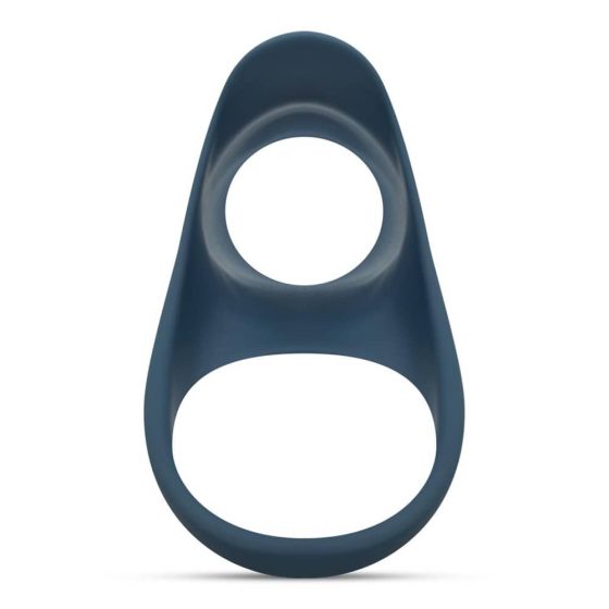 Boners vibrációs péniszköpeny, heregyűrűvel (kék)