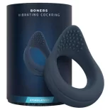 Boners – akkumulátoros vibrációs péniszgyűrű (kék)