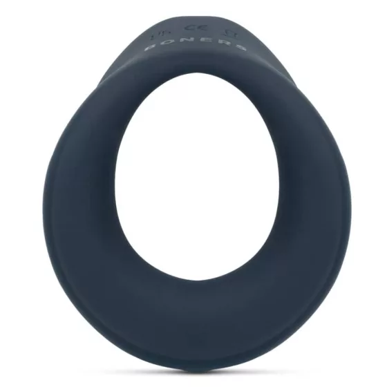 Boners – akkumulátoros vibrációs péniszgyűrű (kék)
