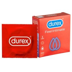 Durex Feel Intimate 3 db extra vékony, extra síkosítású óvszer