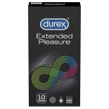 Durex Extended Pleasure 3 db óvszer, késleltető hatású síkosítóval