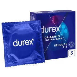 Durex Extra Safe 3 db vastagított falú óvszer