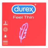 Durex Feel Thin 3 db vékonyfalú óvszer