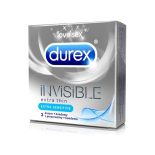 Durex Invisible Extra Sensitive vékony óvszer (3 db)